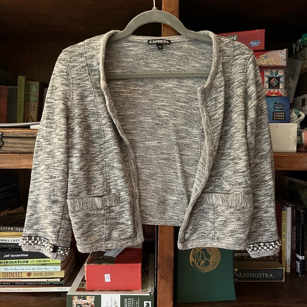 Express Gray Women's Sweater